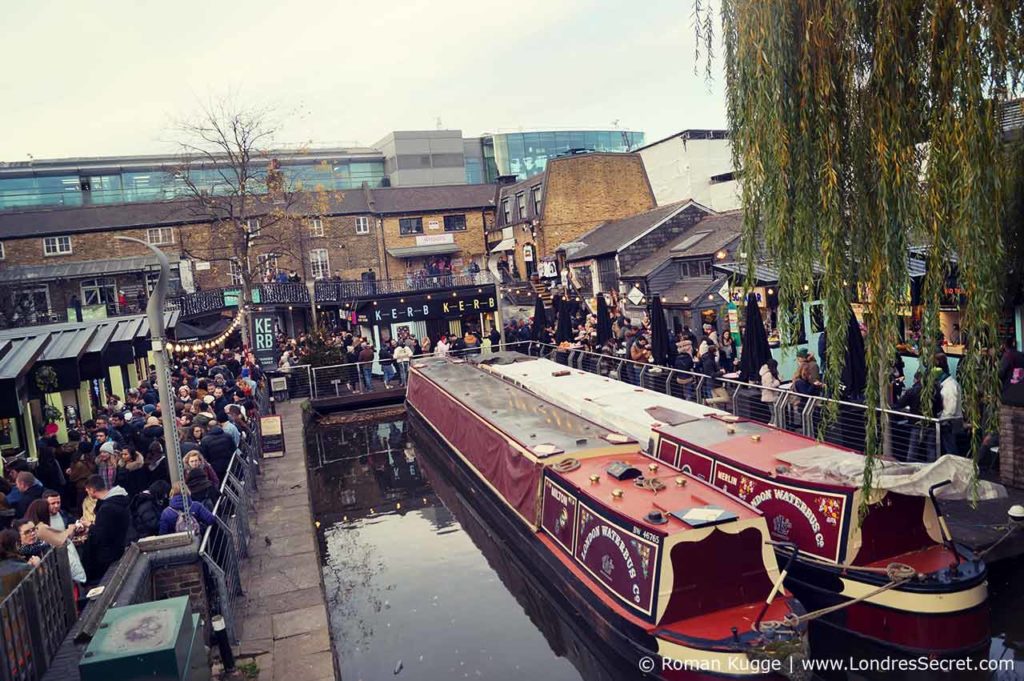 Camden Town Londres KERB Street Food Market Marché