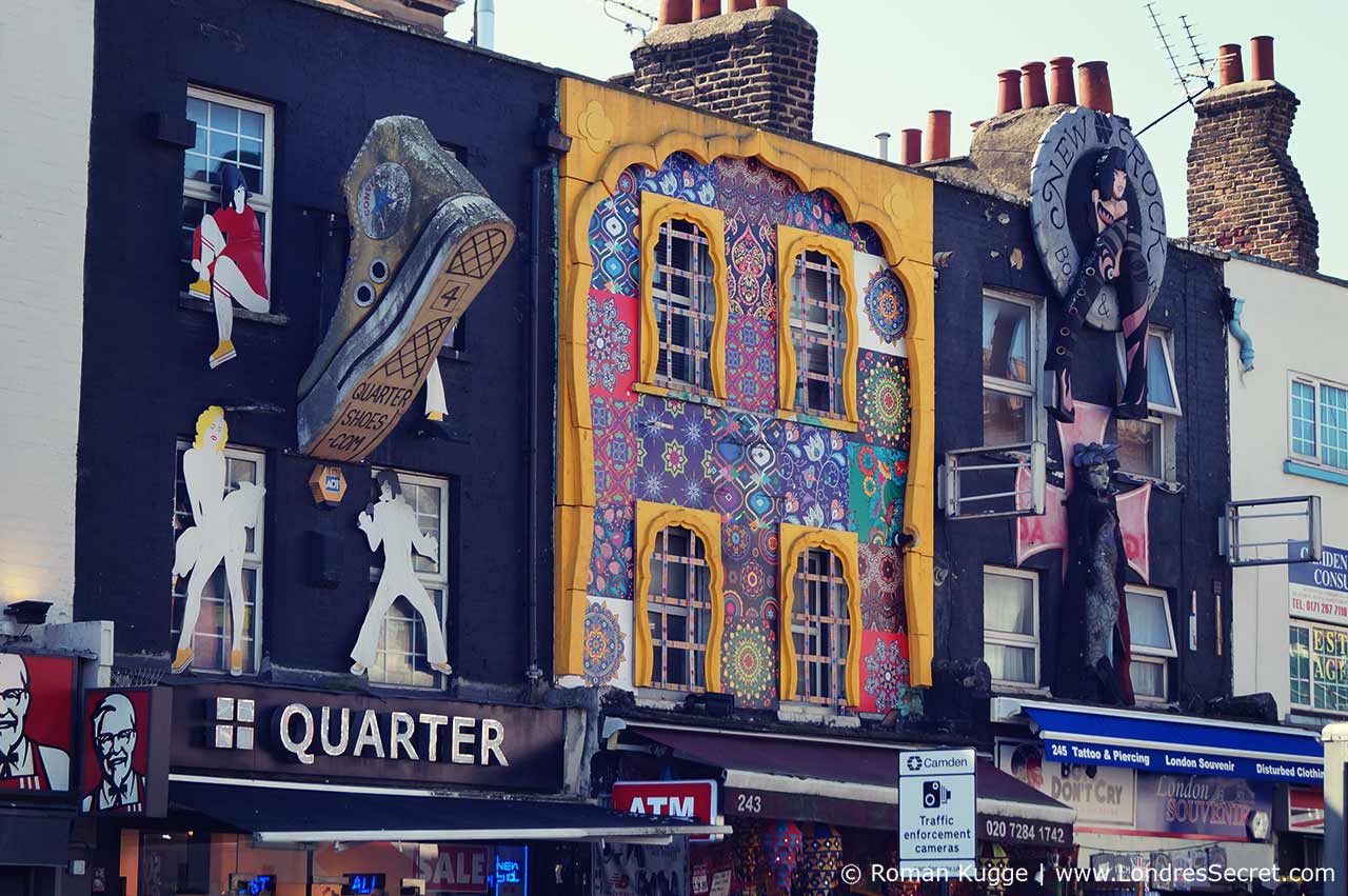 Camden Town Londres Rue Principale Camden High Street Boutiques (2)