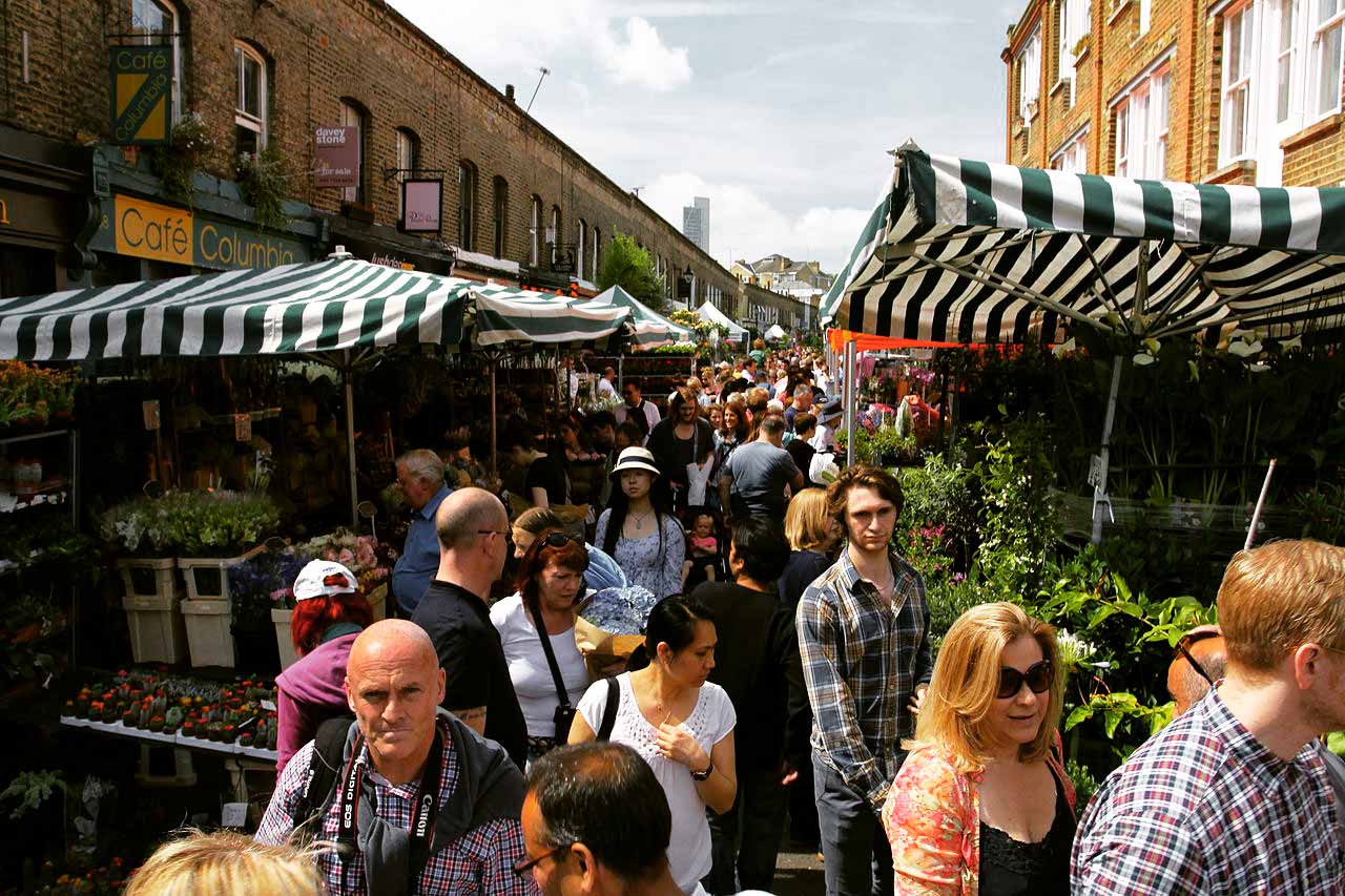 Marché Londres  Quels sont les meilleurs marchés de Londres