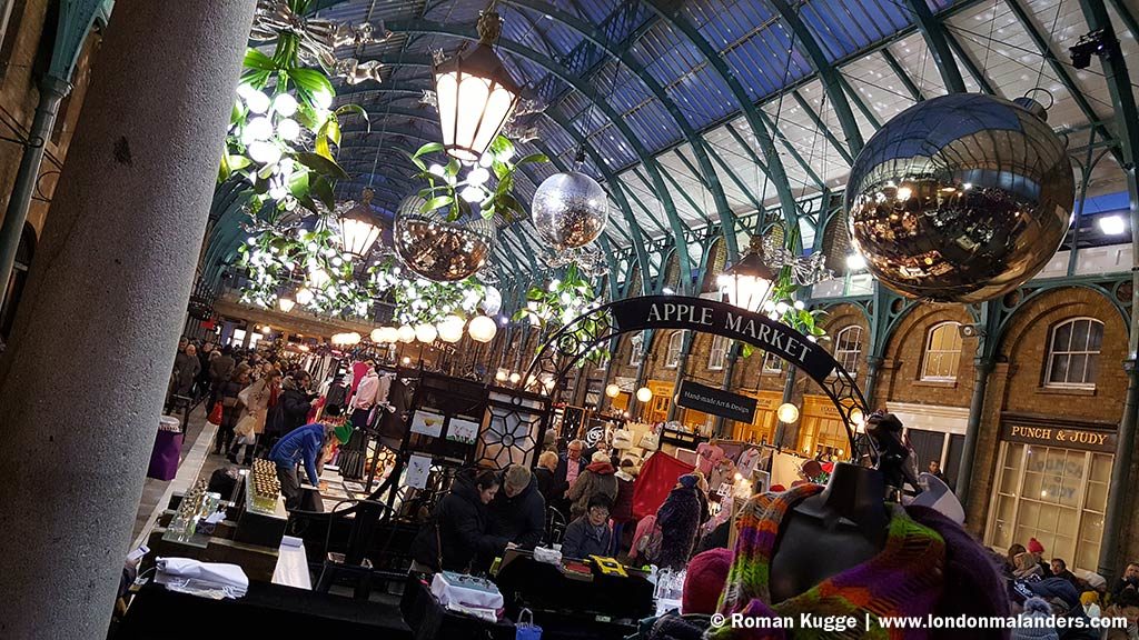 Covent Garden Apple Market Marché Londres