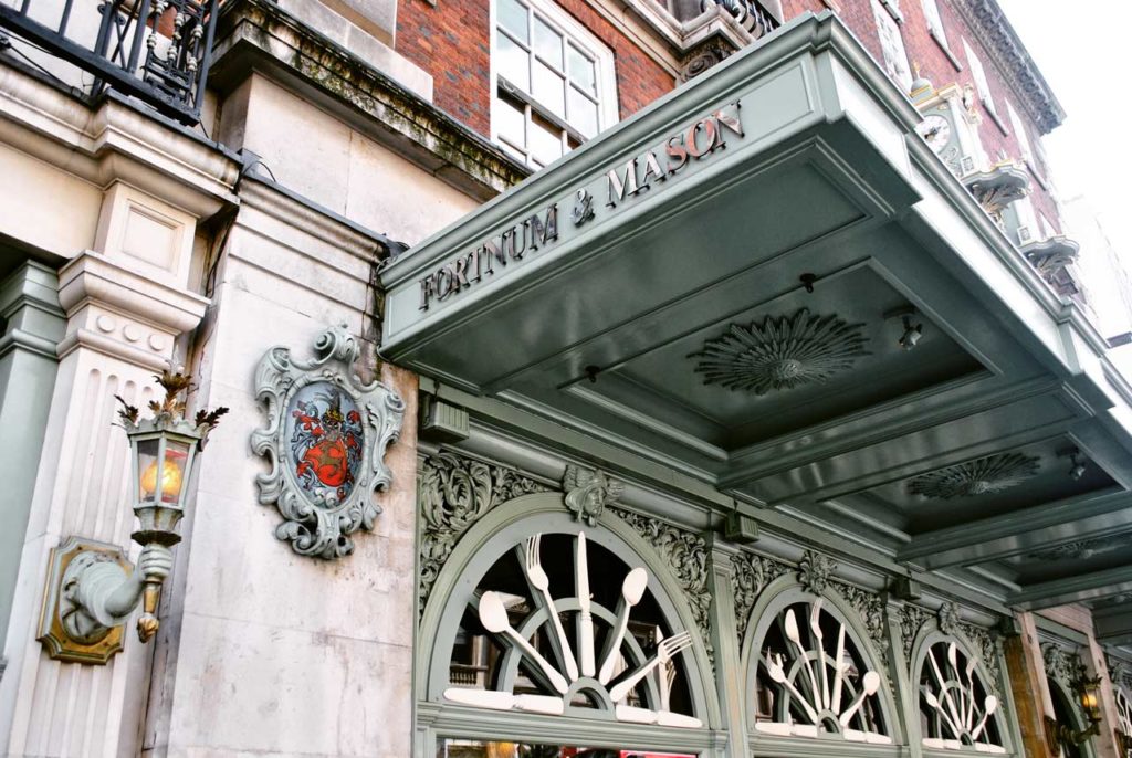 Fortnum and Mason Grand Magasin Londres