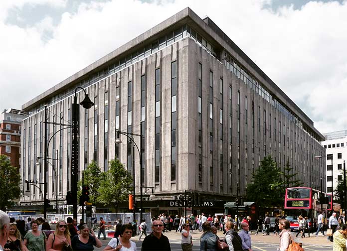 Grand Magasin Debenhams a Londres