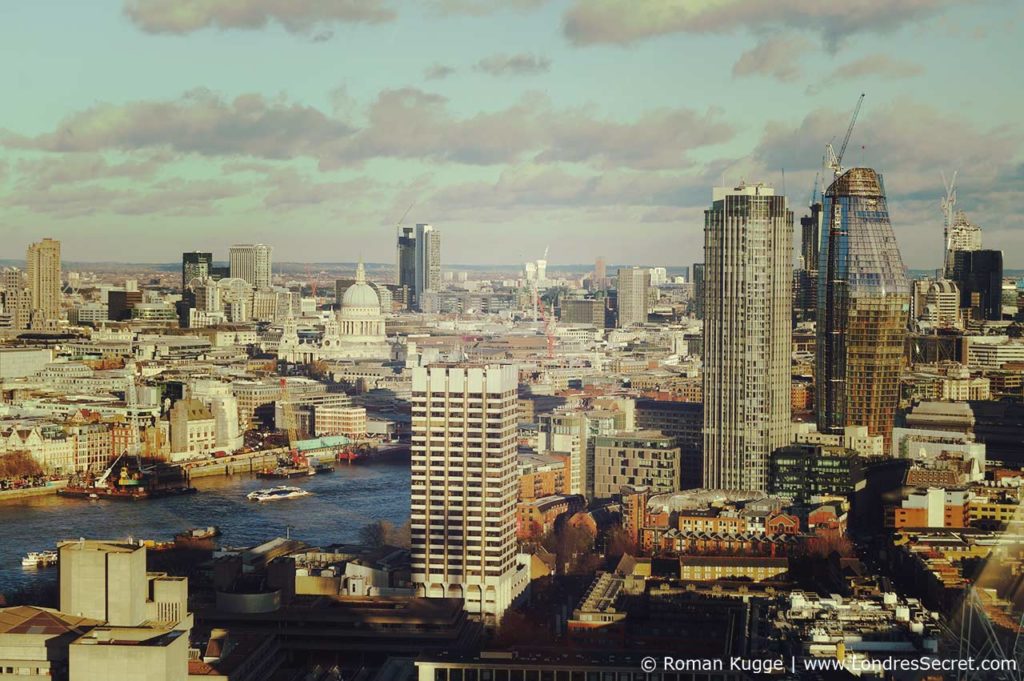 London Eye Grande Roue Londres Vue