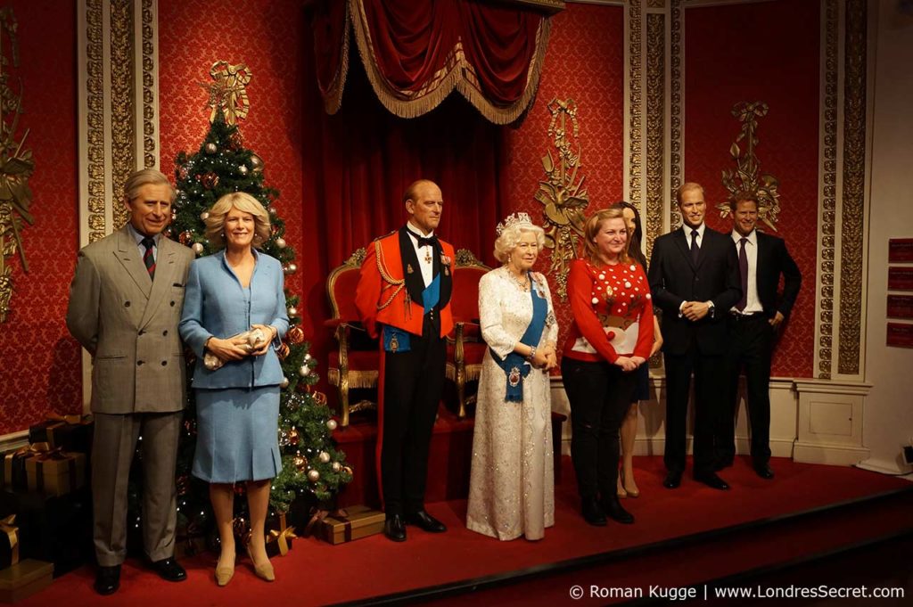 Madame Tussauds Londres Famille Royale