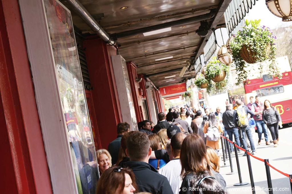 Madame Tussauds Londres File Temps d'Attente