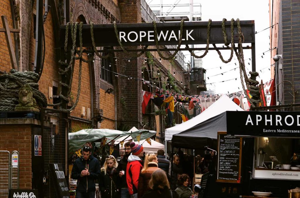 Maltby Street Market Marché Londres