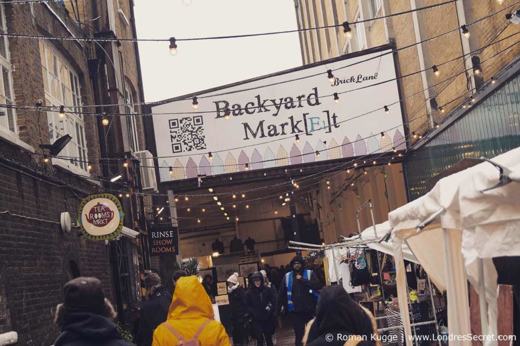 Marché Brick Lane Londres Backyard Market