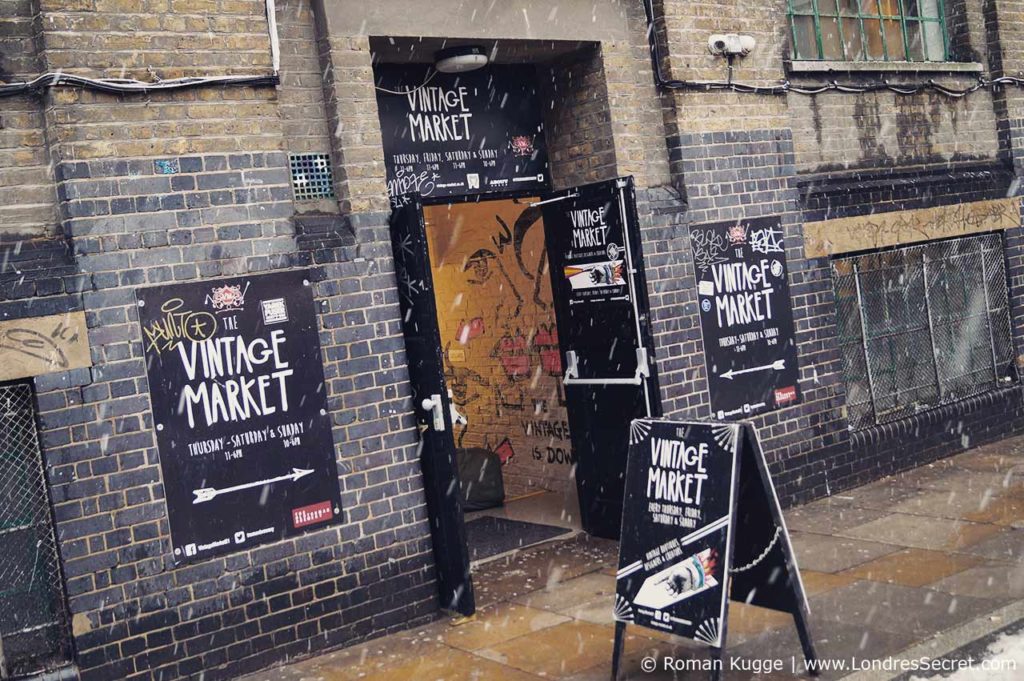 Marché Brick Lane Market Londres Vintage Market