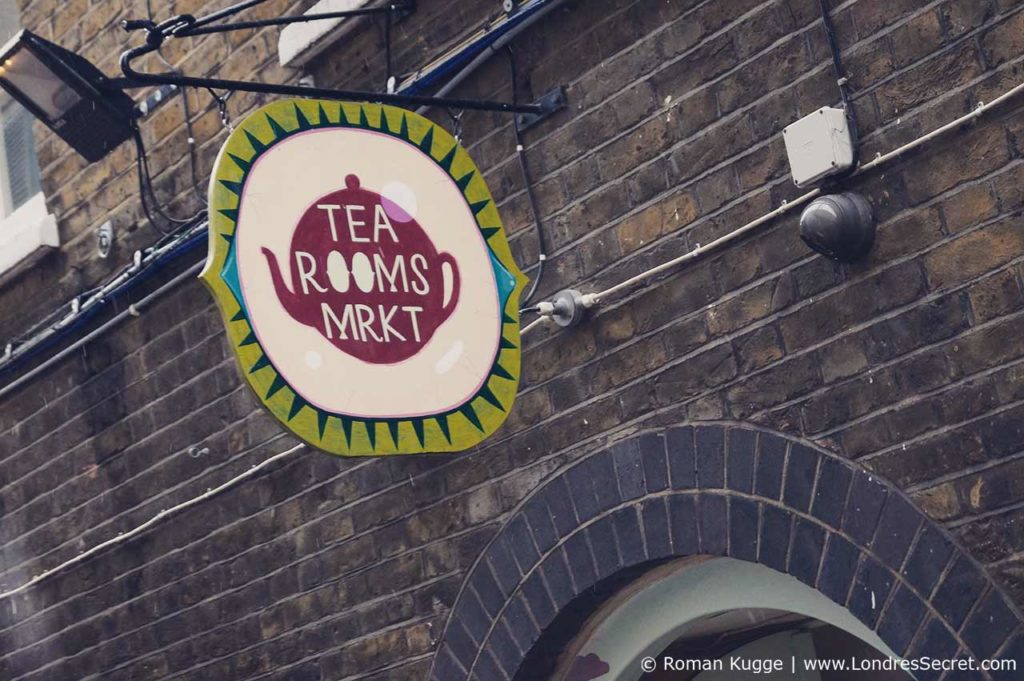 Marché Brick Lane Market Londres Tea Rooms Market