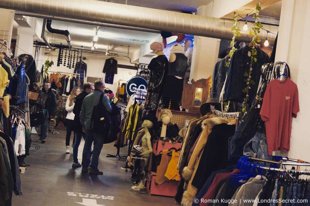 Marché Brick Lane Market Londres Vintage Market