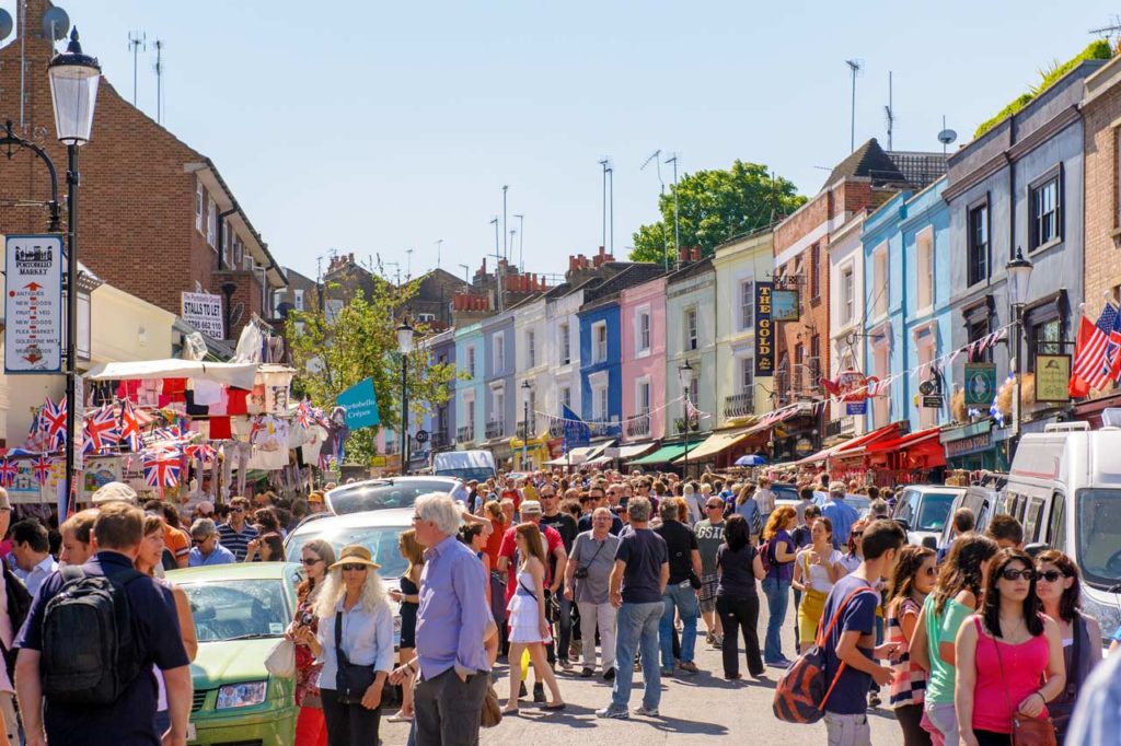 Portobello Road Market Marché Londres