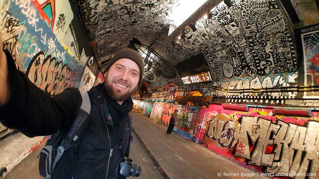 Roman Kugge Londres Tunnel Graffiti The Vaults