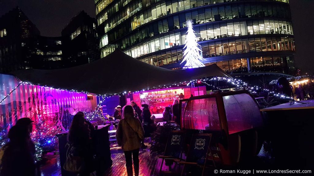 Christmas by the River Marche de Noel Londres