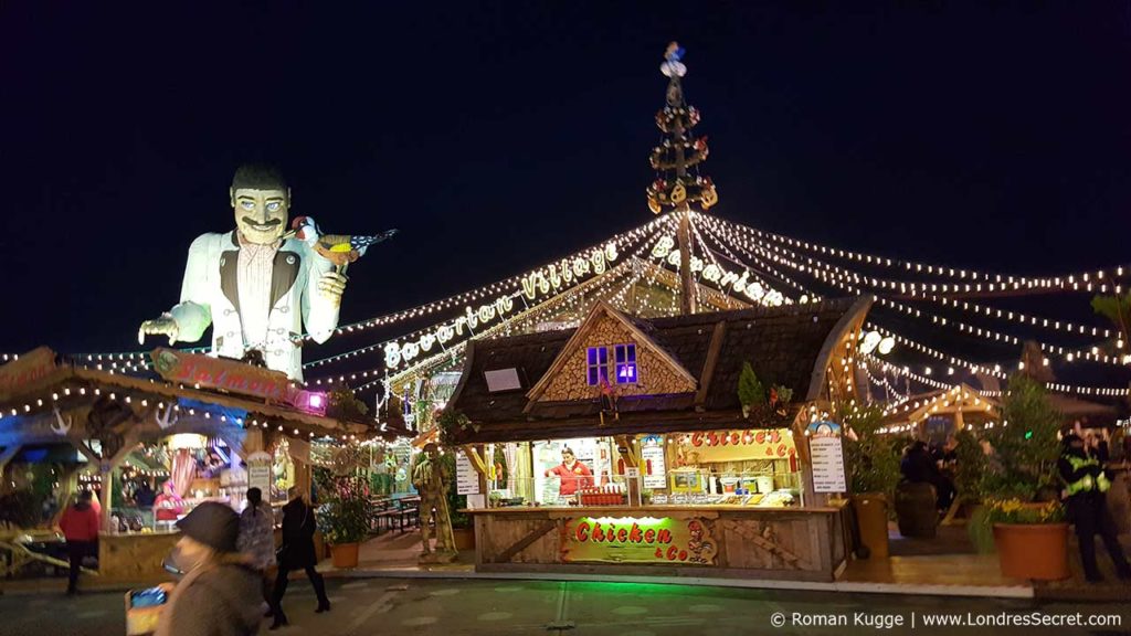 Winter Wonderland Londres Marche et Foire de Noel