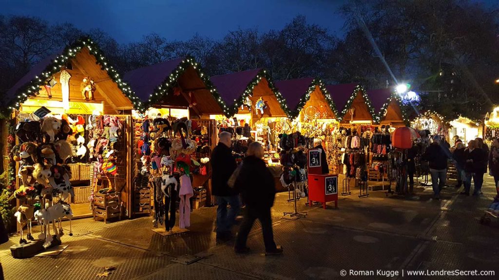 Winter Wonderland Londres Marche et Foire de Noel