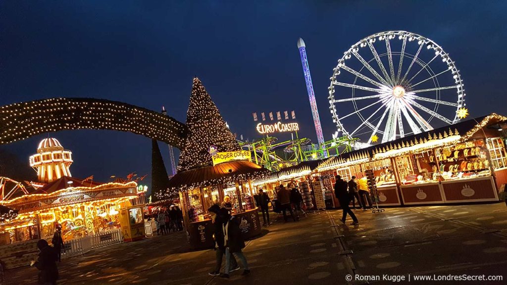 Winter Wonderland Londres Marche et Foire de Noel