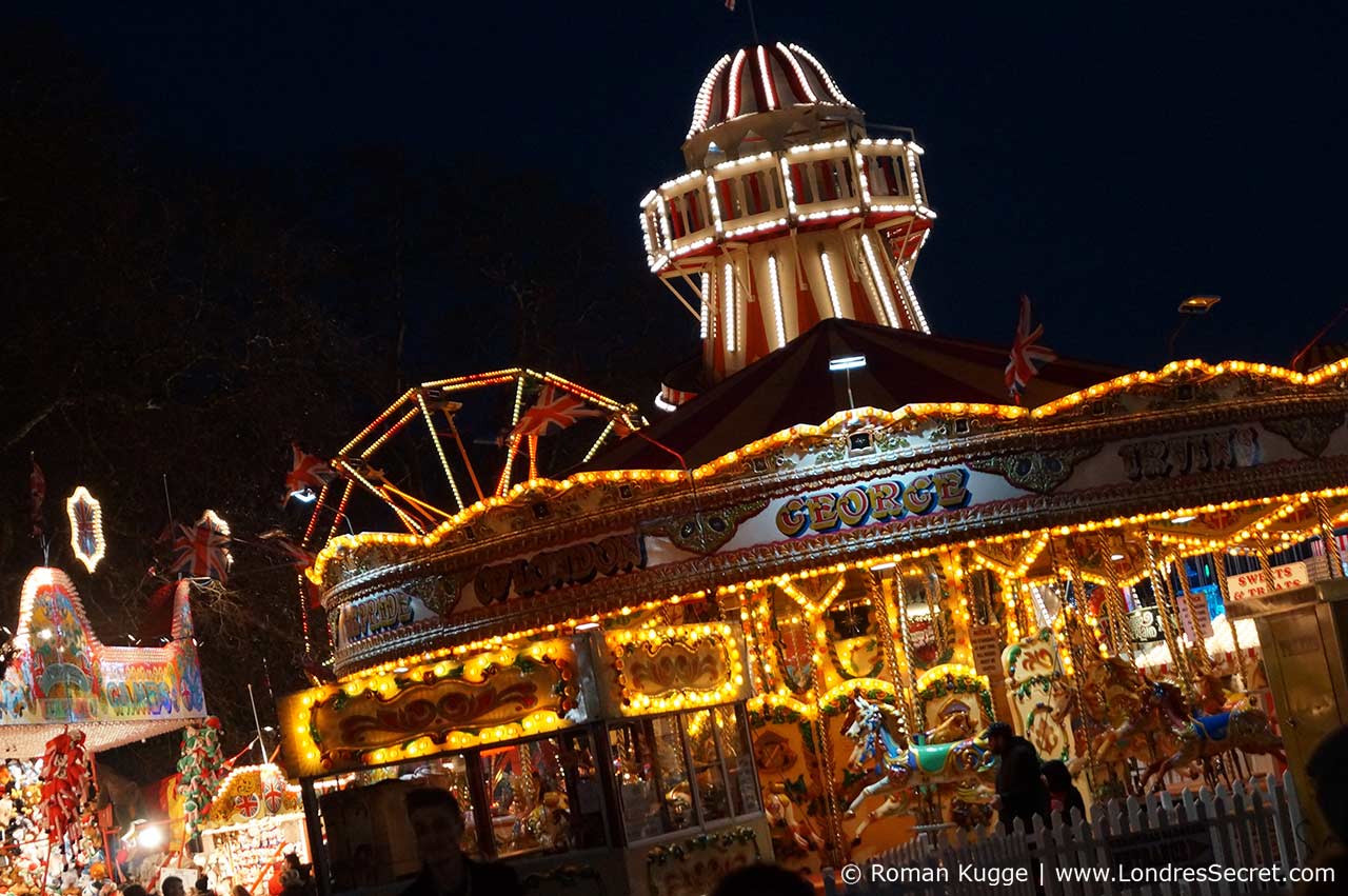 Winter Wonderland Londres Marche et Foire de Noel