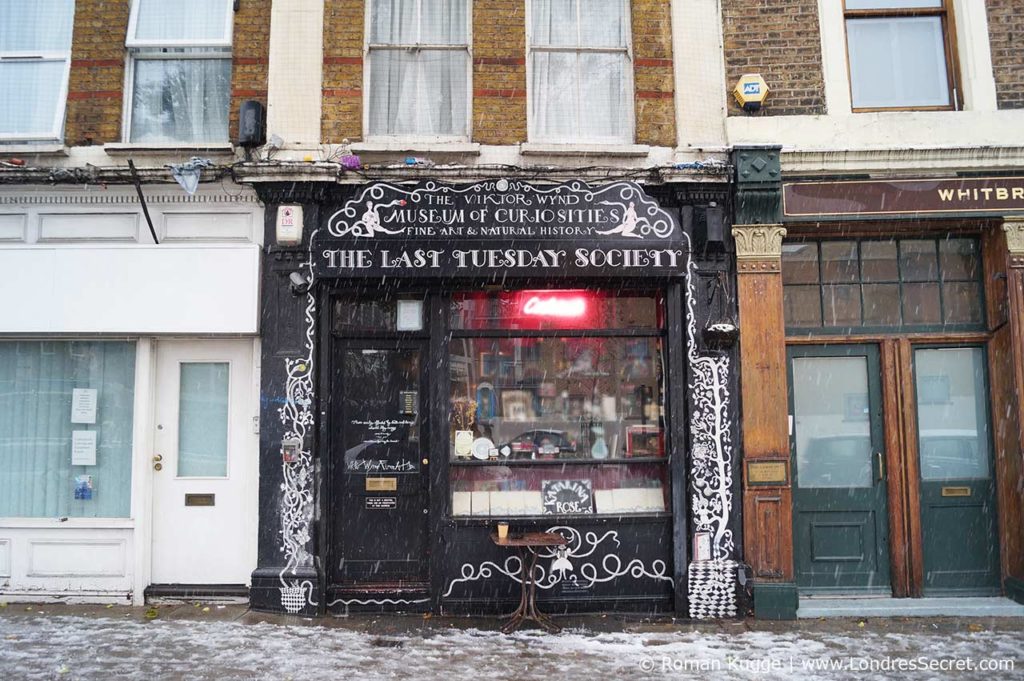 Cabinet de curiosités Londres Victor Wynd Museum