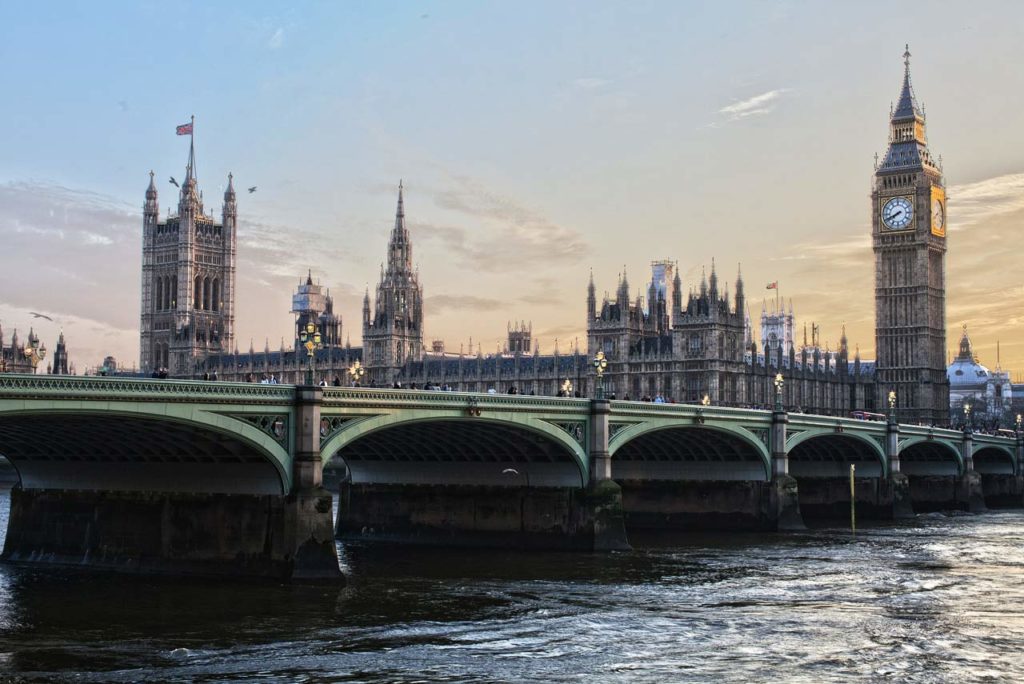 Londres Big Ben et Houses of Parliament