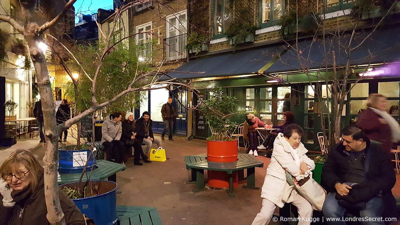 Neal’s Yard un havre de paix au centre de Londres
