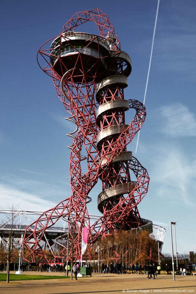 Tour ArcelorMittal Orbit Londres Toboggan