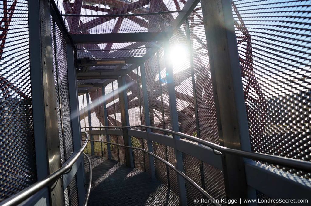 Tour ArcelorMittal Orbit Londres Toboggan