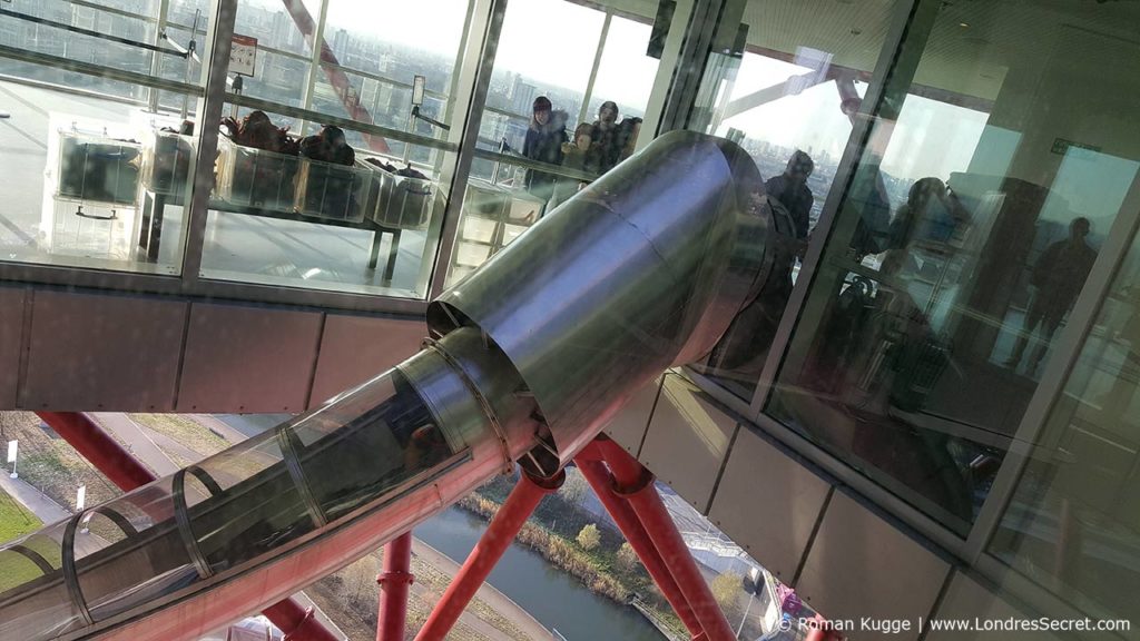 Tour ArcelorMittal Orbit Londres Toboggan