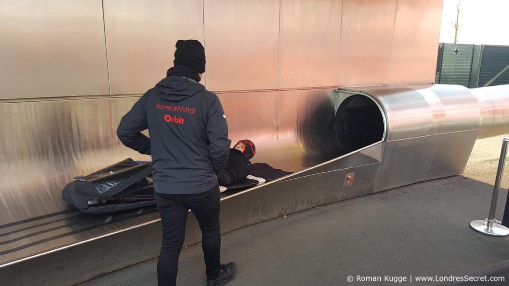 Tour ArcelorMittal Orbit Londres Toboggan