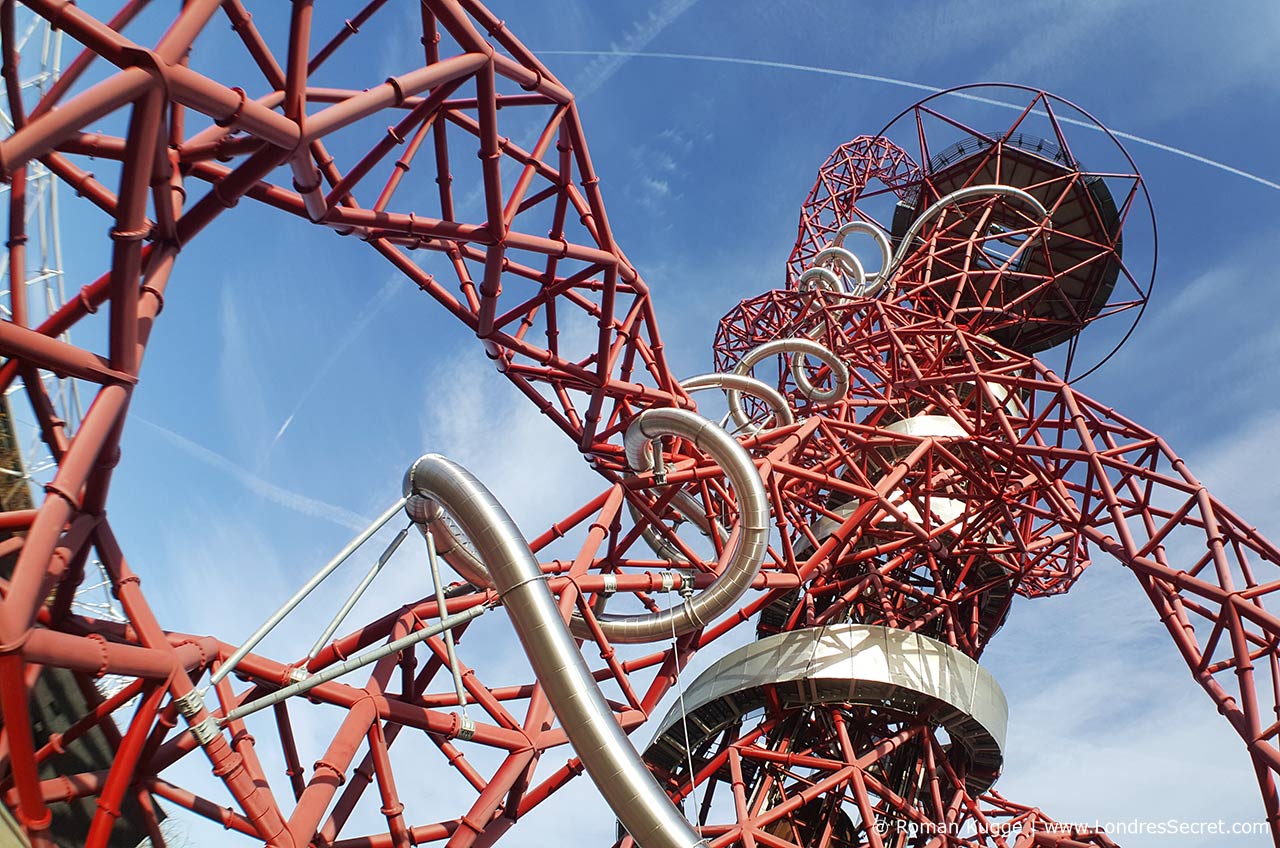 Tour ArcelorMittal Orbit Londres Toboggan