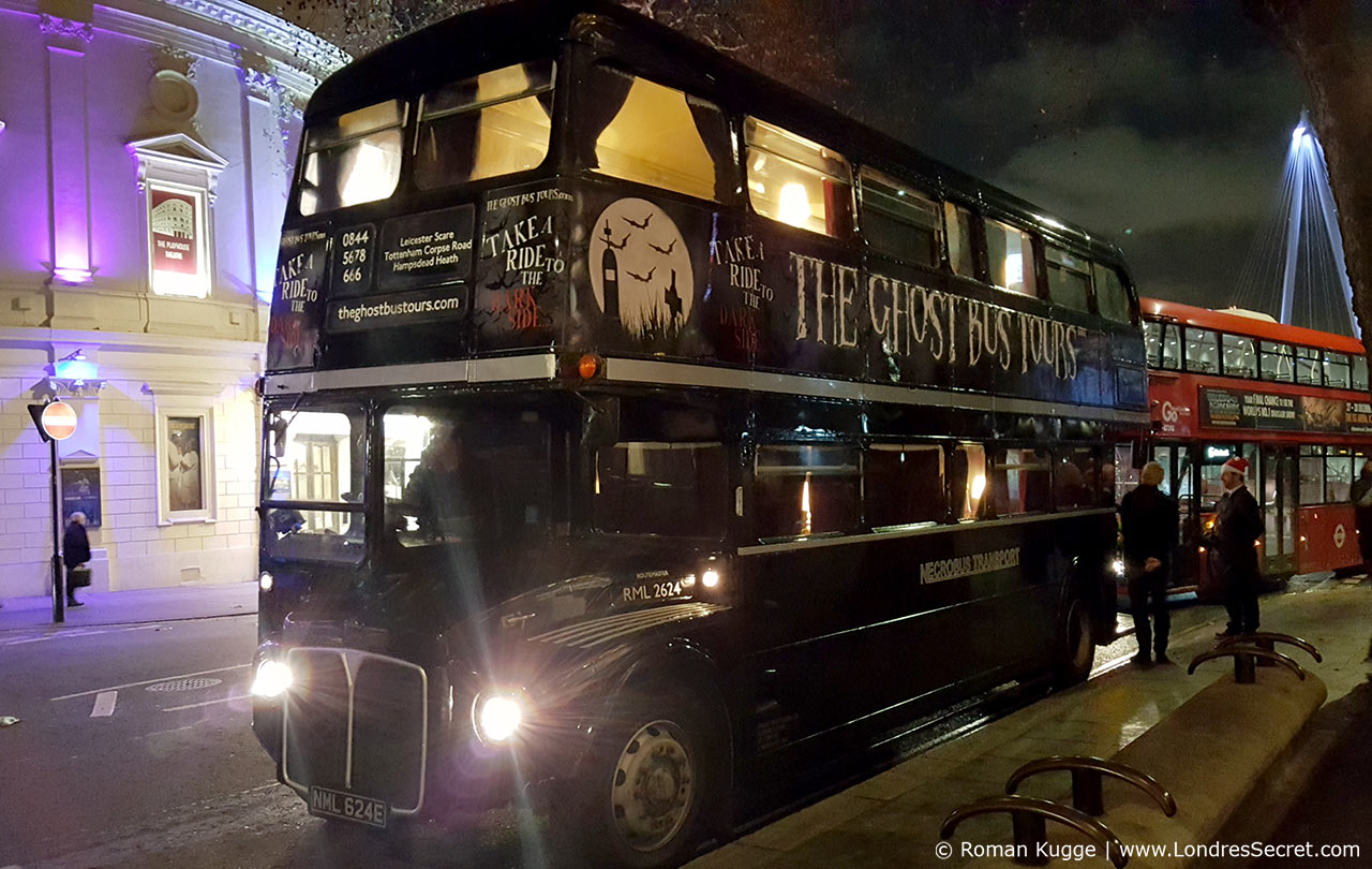 Ghost Bus Tour le bus fantôme de Londres