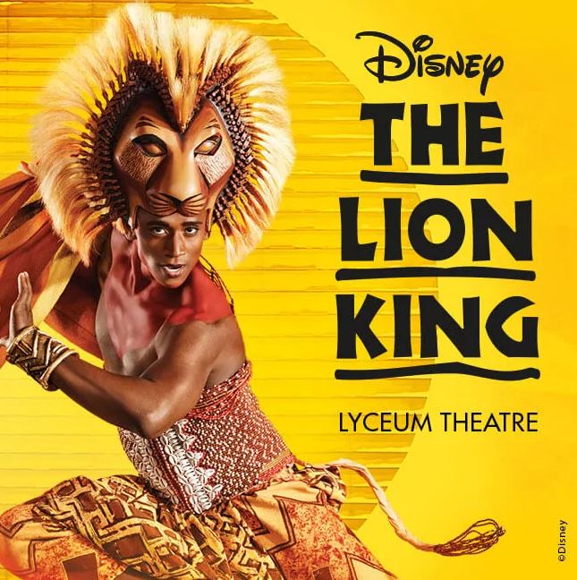 Le Roi Lion comédie musicale Londres affiche