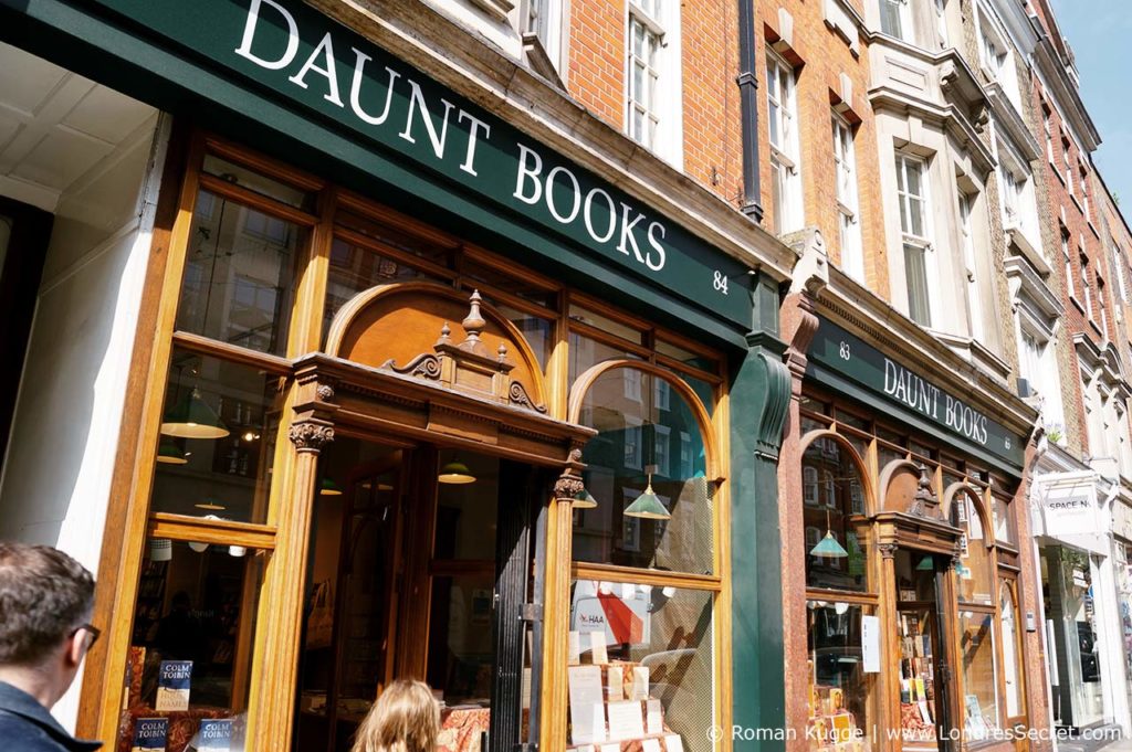 Daunt Books librairie Londres