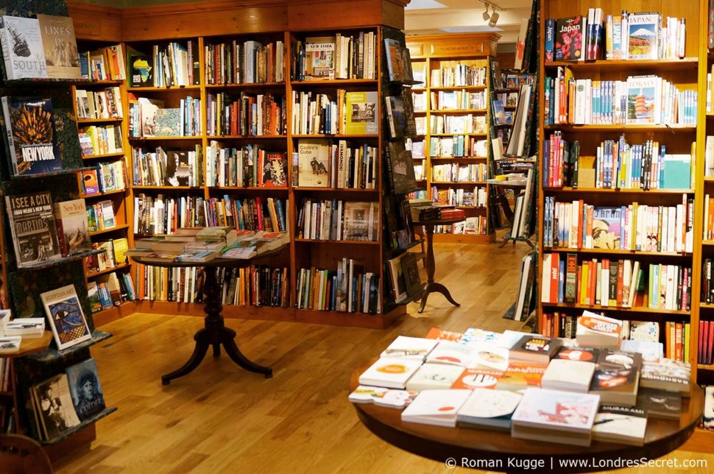 Daunt Books librairie Londres