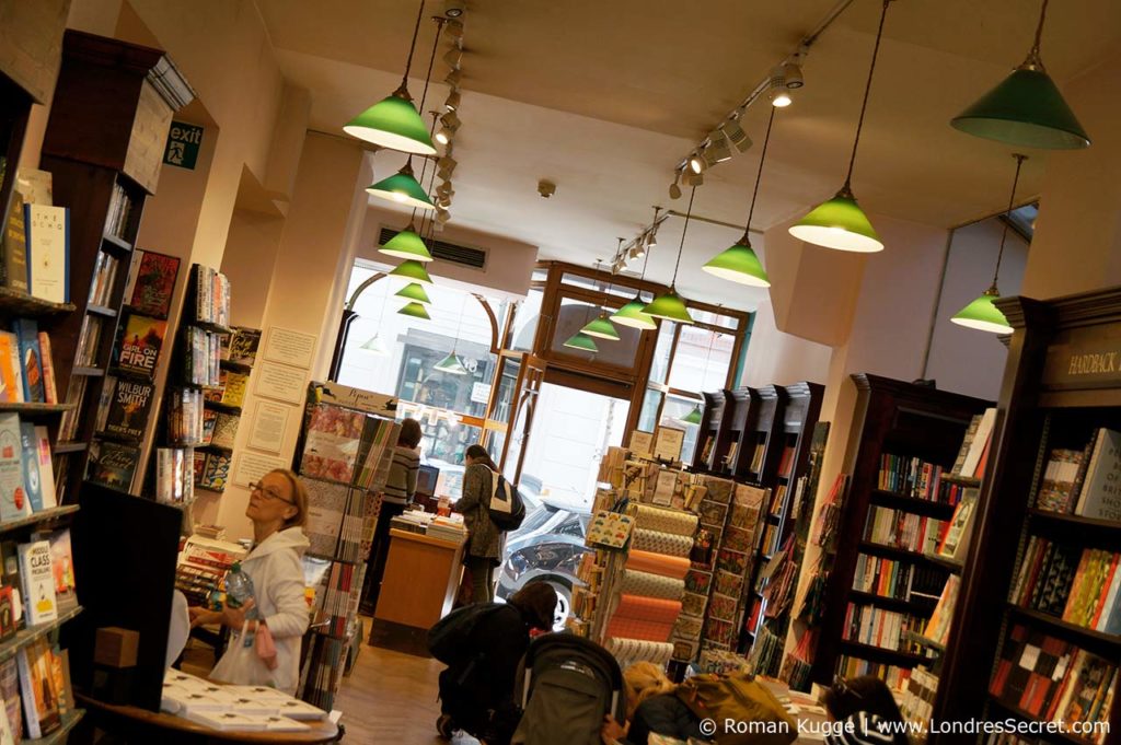 Daunt Books librairie Londres