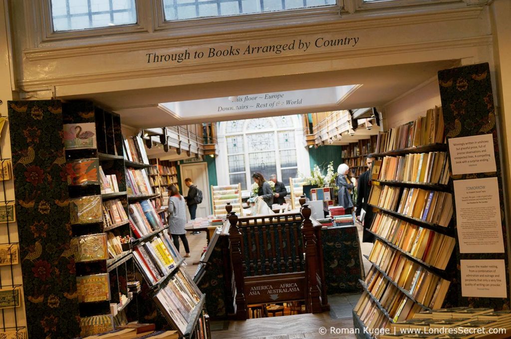 Daunt Books librairie Londres