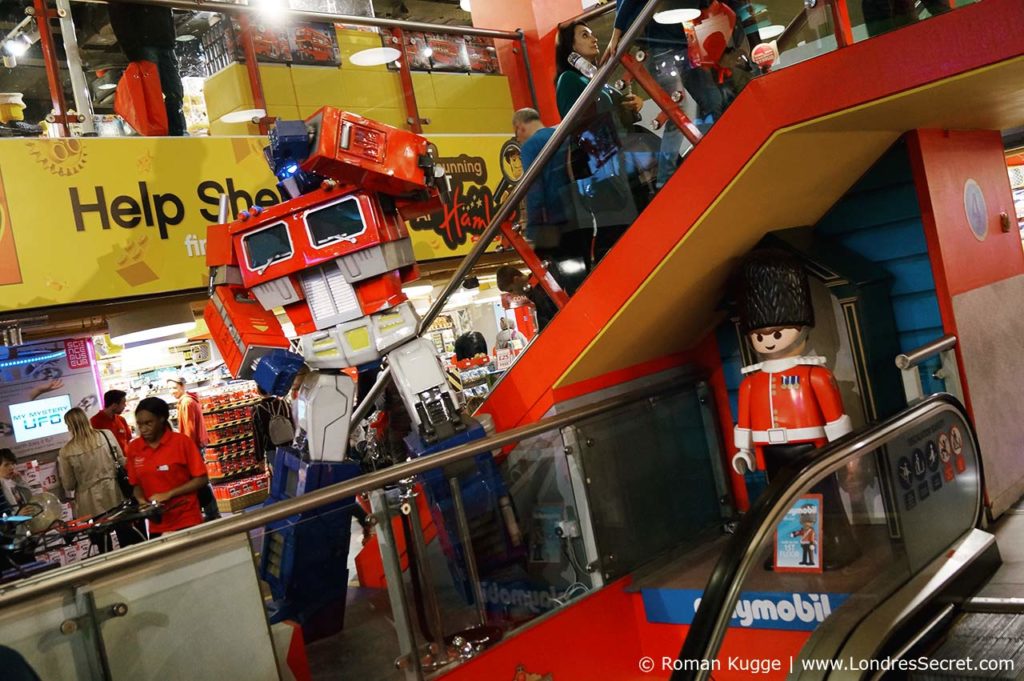 Hamleys Londres magasin de jouets