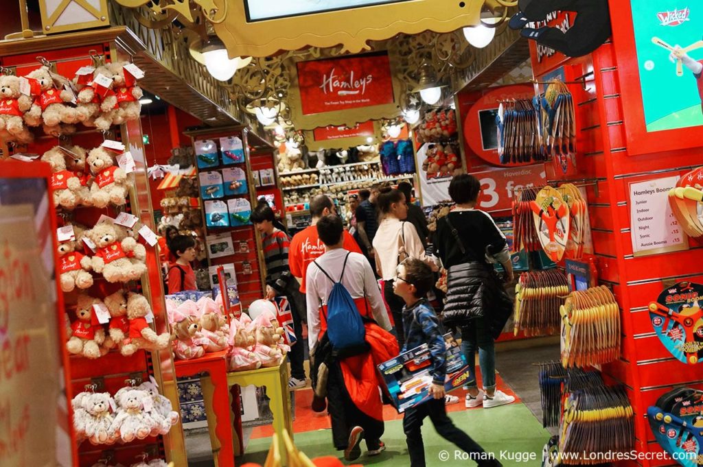 Hamleys Londres magasin de jouets