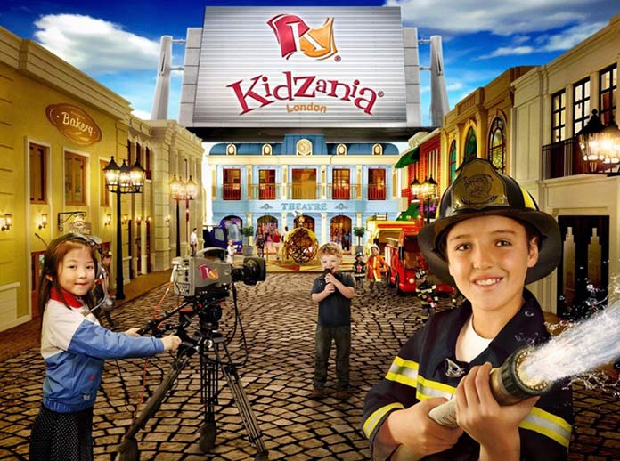 Kidzania Londres parc d'attractions pour enfants