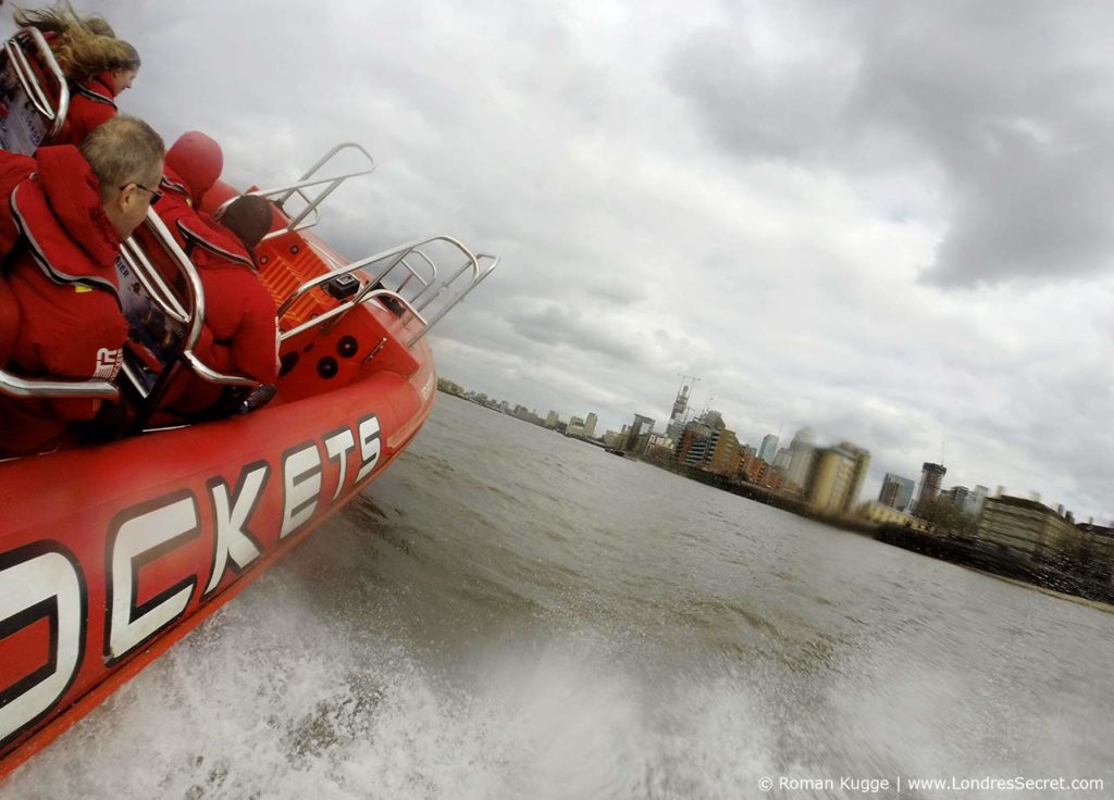 Speed Boat Hors-Bord Tamise Londres