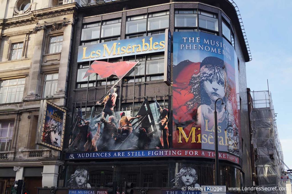 Comédie Musicale Les Misérables Londres