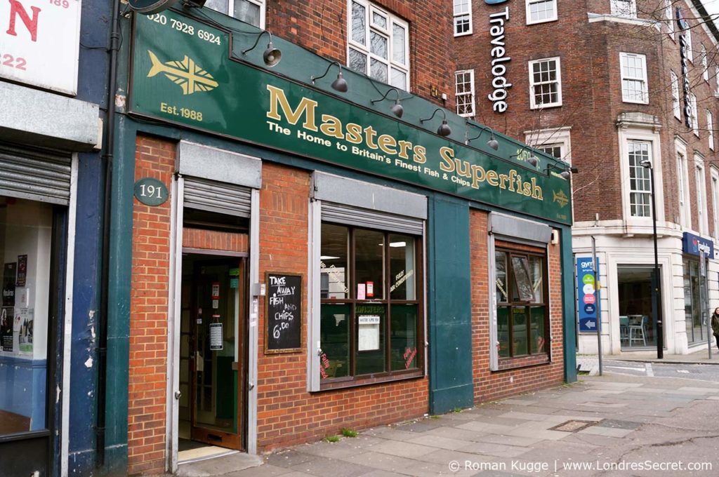 Masters Superfish Fish and Chips Londres