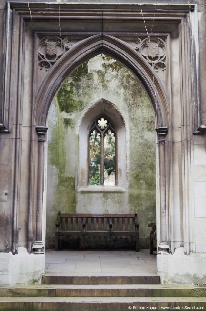 Saint Dunstan in the East église ruine à Londres