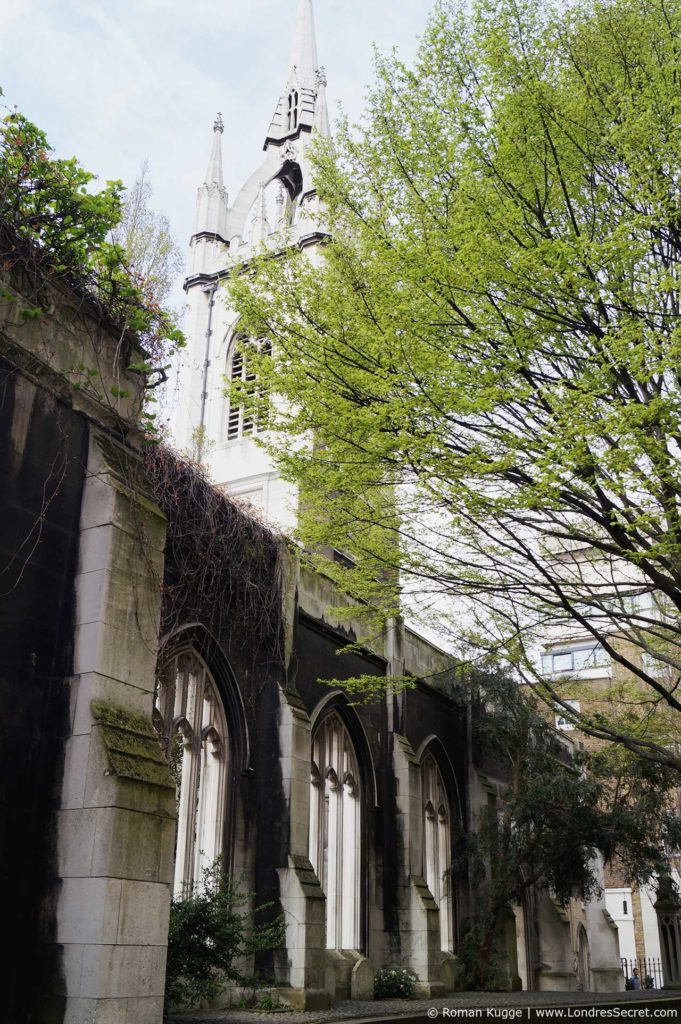 Saint Dunstan in the East église ruine à Londres