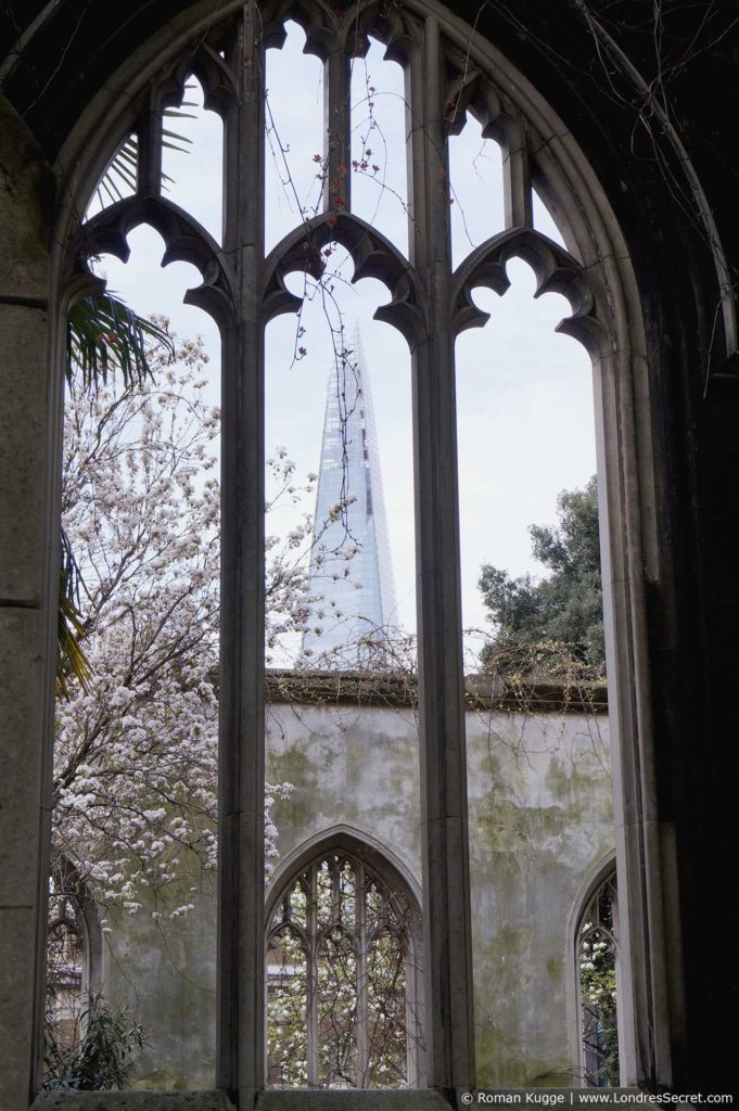 Saint Dunstan in the East église ruine à Londres
