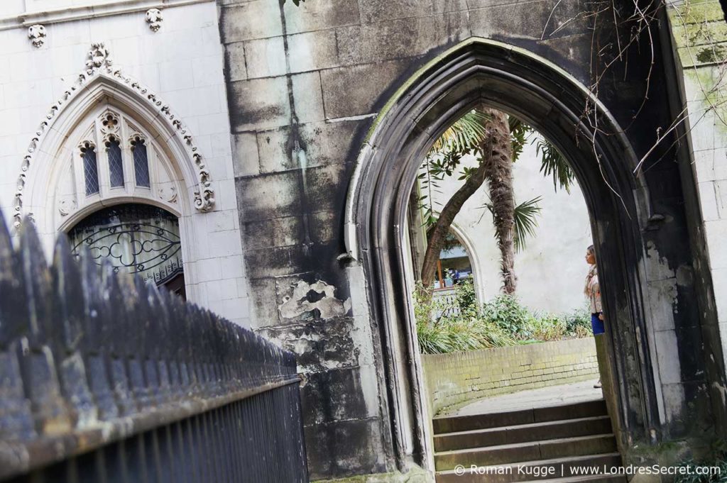 Saint Dunstan in the East église ruine à Londres