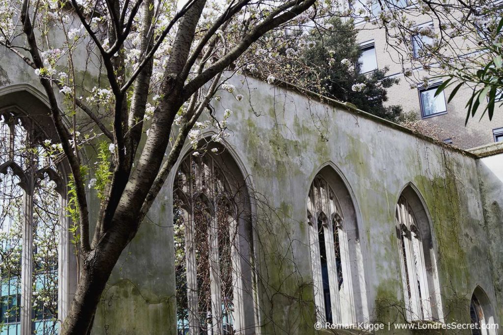 Saint Dunstan in the East église ruine à Londres