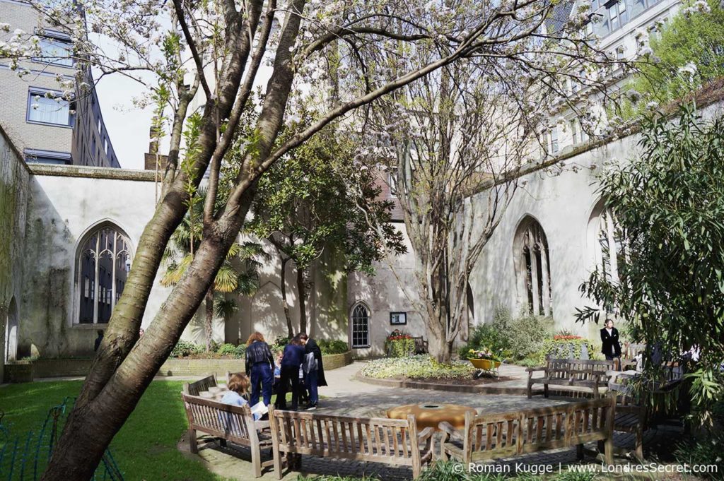 Saint Dunstan in the East église ruine à Londres