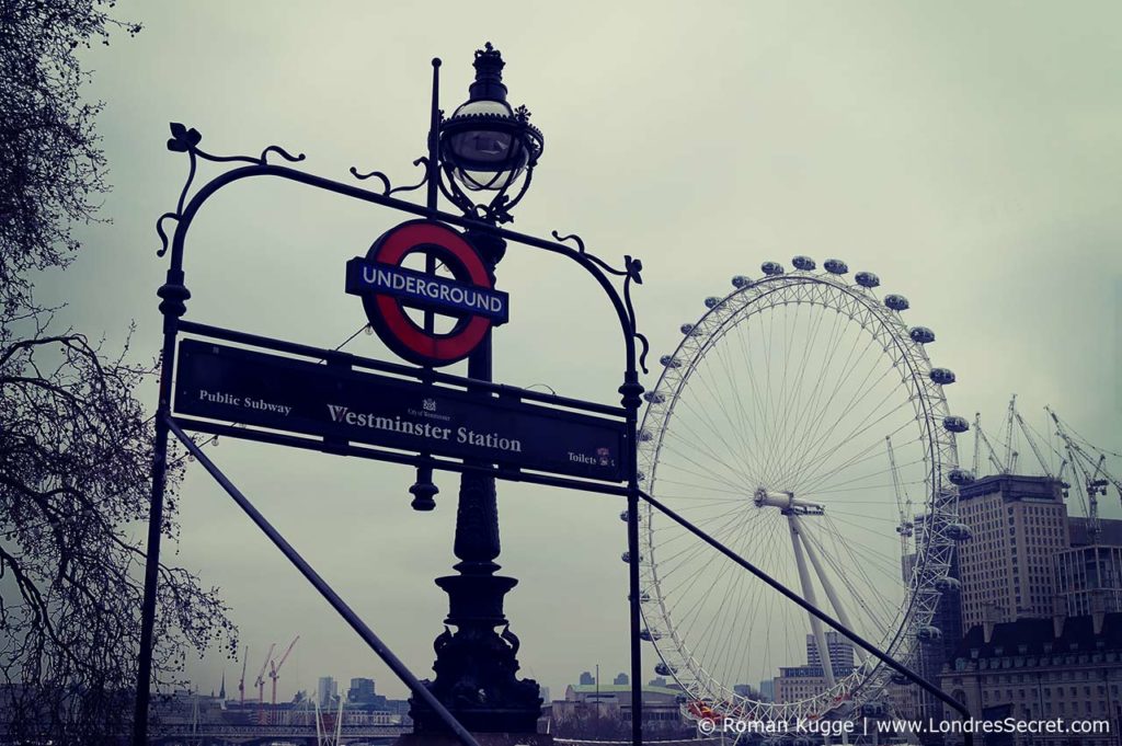 Metro Westminster Londres