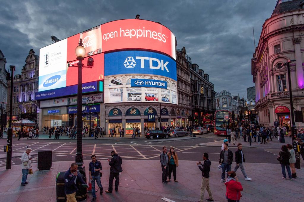 Piccadilly Circus Londres