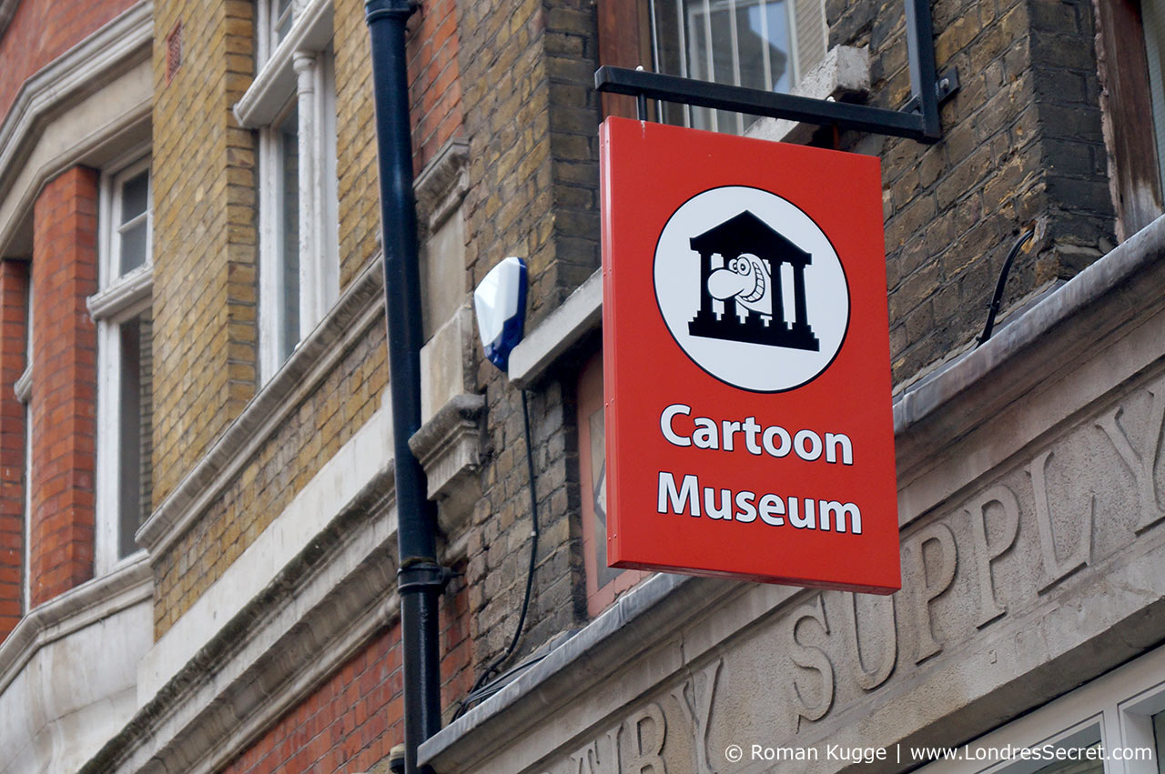 Cartoon Museum le musée de la BD à Londres